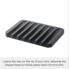 Yamazaki Home Flow Soap Tray - Silicone Holder Dish for Sink - Silicone view 4