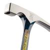 Estwing - E320BLC Bricklayer's/Mason's Hammer - 20 oz Masonary Tool with Forged Steel Construction & Shock Reduction Grip - E3-20BLC Silver view 3