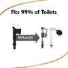 Korky QuietFILL Toilet Fill Valve - Universal Fits 99% of Toilets - Easy Height Adjust for Fast Install, 528 view 4