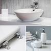 MAYFAIR 1844CP 000 Toilet Seat with Chrome Hinges will Never Come Loose, ELONGATE , White view 4