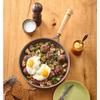 Frying pan 20, 24 or 28 cm, aluminum, gray - Bonanza view 2