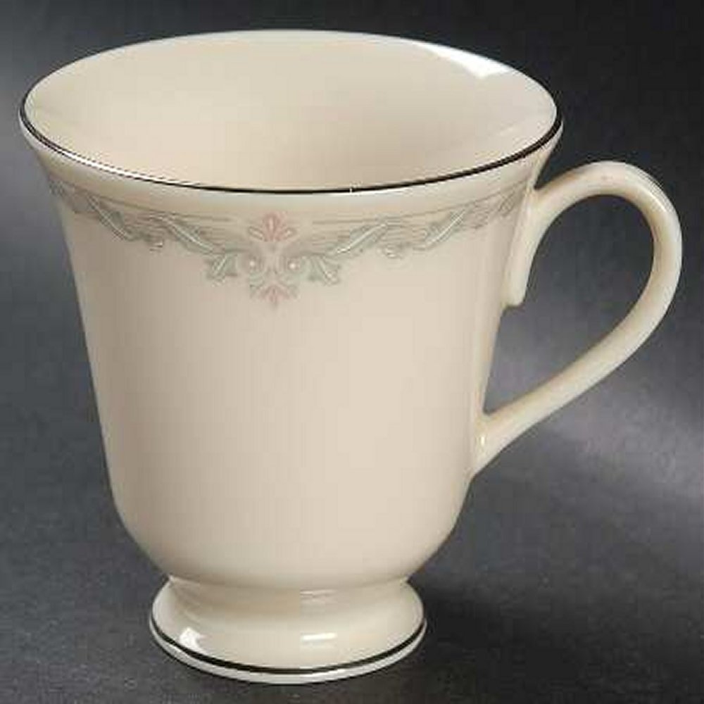 Lenox Kingston Platinum Banded Ivory China Cup