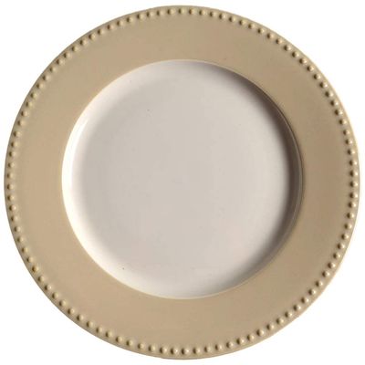Dansk Reactic Khaki Dinner Plate