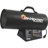 Mr. Heater 35,000 BTU Propane Forced-Air Heater #MH35FA, Black view 1
