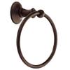 Moen DN6786ORB Danbury Collection European Single Post Bathroom Hand -Towel Ring, Oil-Rubbed Bronze view 2
