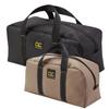 Custom Leathercraft1107 2 Pack Medium and Large Utility Tote Bag Combo,Black/Beige view 1