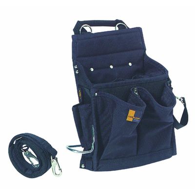 CLC Custom Leathercraft 5508 Professional Electricians Tool Pouch, 20 Pocket,Black