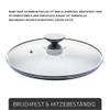 Berndes Injoy Special Edition Saut Pan 20cm  with Glass Lid Silver view 4