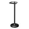 Gatco 1436MX, Freestanding Toilet Paper Holder, 22 H, Matte Black/Floor Standing Weighted Base Toilet Paper Holder Stand view 1
