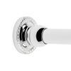 Ginger Canterbury Straight Shower Rod Brackets (1 pair) - 1539B/SN - Satin Nickel - Brackets only view 1