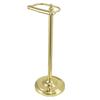 Kingston Brass CC2002 Vintage Freestanding Toilet Paper Holder, Polished Brass view 1