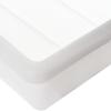Carlisle FoodService Products Storplus Food Storage Container with Stackable Design for Catering, Buffets, Restaurants, Polyethylene (Pe), 8.5 Gallon, White view 4