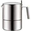 WMF Kult Espresso Maker for 6 Cups, Silver view 1