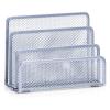 Zeller 17702 17 x 8 x 13.5 cm Letter Rack Mesh view 2