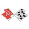 1967-72 Corvette Nose Emblem Magnet 6" X 3" - Photo Steel view 1