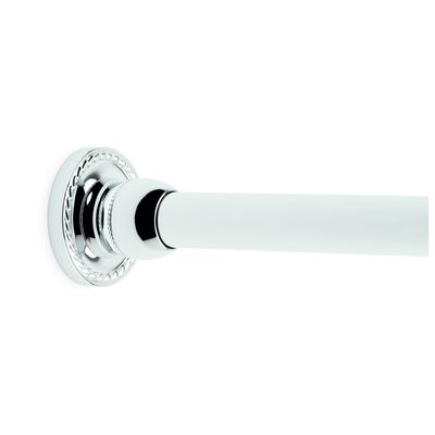 Ginger 1539B/PC Canterbury Shower Rod Brackets Pair, Polished Chrome