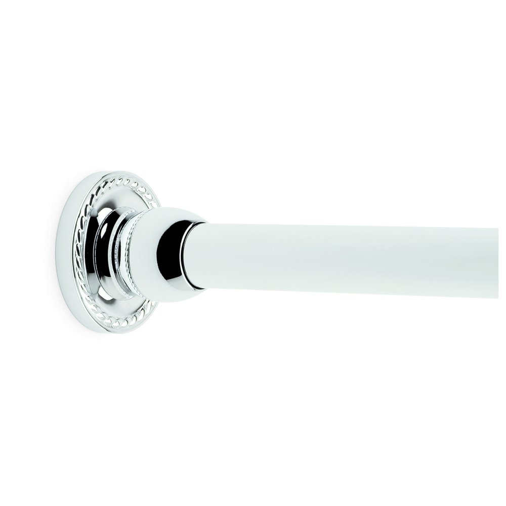 Ginger 1539B/PC Canterbury Shower Rod Brackets Pair, Polished Chrome