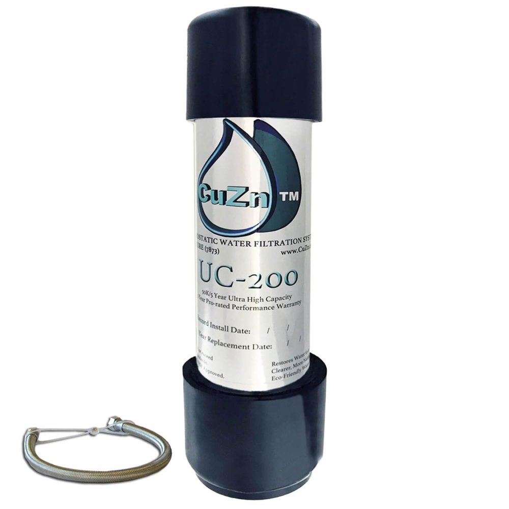 Under Sink Water Filter for Sink Faucet by CuZn, 5 Year Filtration Life, Reduces PFAs, PFOS, Lead, Chlorine, Improves Taste of Tap Water with NSF/ANSI 42 & 372 Certified High Performance