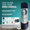 Under Sink Water Filter for Sink Faucet by CuZn, 5 Year Filtration Life, Reduces PFAs, PFOS, Lead, Chlorine, Improves Taste of Tap Water with NSF/ANSI 42 & 372 Certified High Performance view 2