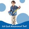 Learning Resources Pretend Play 3" Long Tape Measure - Kids Construction Toys, Preschool Activities, Pretend Play For Toddlers , Height Measurement Counting Tool, Fine Motor Skills, Homeschool view 2
