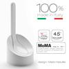 Gedy Puppy Toilet Brush White, Measures and Weight: 33,5X15X15 cm & 0,25 kg, thermoplastic Resin, Nylon tuft, Makio Hasuike Design, 100% Made in Italy, 2 Years Warranty, One Size view 4