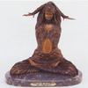 American Handcast Bronze Sculpture Statue Temple of Godness By Demetre Chiparus Regular Size view 1