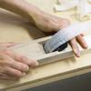 KAKURI Japanese Hand Plane 42mm for Woodworking, KANNA Block Plane Small Hand Planer Tool for Wood Chamfering and Smoothing, 5.9 x 2.1 x 1.6 inches, ECO Oak Body, Made in JAPAN view 3