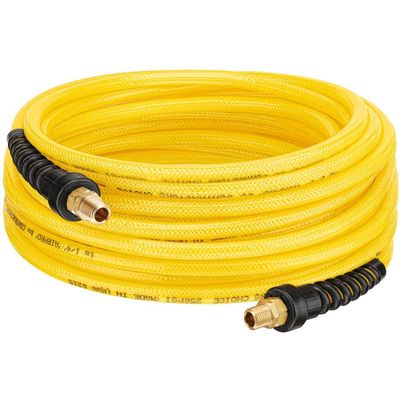 BOSTITCH Air Hose, Polyurethane, 1/4-Inch x 50-Feet (PRO-1450) , Yellow