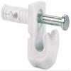 ClosetMaid 1770 Wire Shelving Back Wall Clips for Drywall Installation, 48 Pack, White view 4