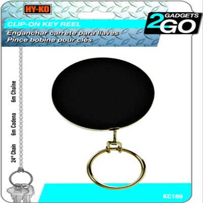 2GO Key Reel Clip-On 24 in