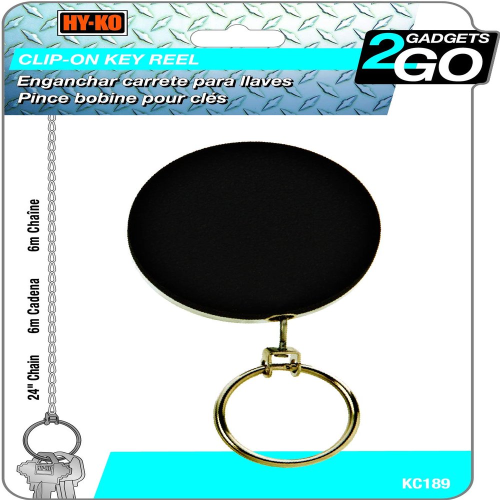 2GO Key Reel Clip-On 24 in