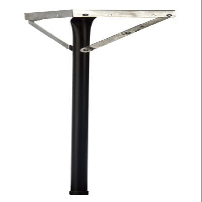 Waddell Manufacturing GTL29 29" Black Enamel Folding Table Leg