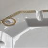 Versace by Rosenthal Gorgona Porcelain 9-1/2-Inch Cigar Ashtray view 3