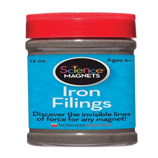 Dowling Magnets Iron Filings, Jar (12 ounces) with shaker lid