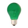 GE Incandescent Party Light Bulb, A19 Light Bulb, 25-Watts, Medium Base, Green Light Bulb, 1-Pack, Party Lights view 1