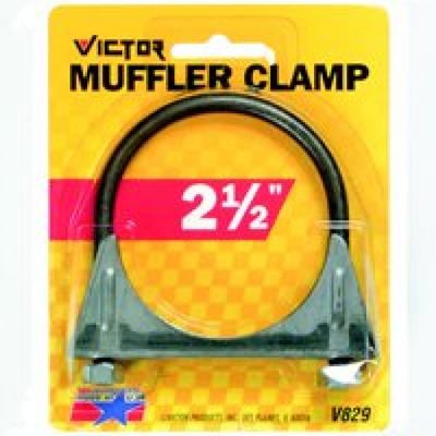 Victor Muffler Saddle Camp 2-1/2" 13 Ga. Steel