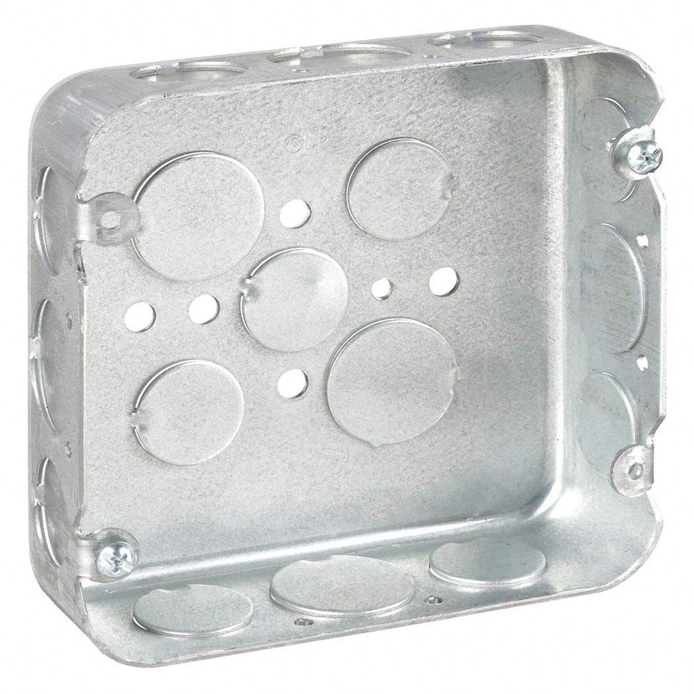Electrical Box, Square, 4-11/16 in.