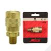 Milton (S-716) 1/4" Male NPT M Style (Industrial) Air fitting Quick Connect Coupler (Packaging May Vary) view 3