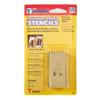 CH Hanson 10323 1" Stencil Letter Set 33 pc view 1