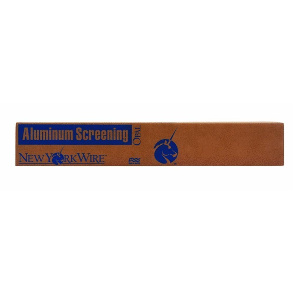 New York Wire 10506 Insect Screen Aluminum Bright 28"x100'