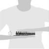 Genius Tools 12 Piece 1/4" & 3/8" Dr. Metric Hex Bit Socket Set BS-2312H view 2