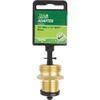 Best Garden 3/4 In. MHT x 1/2 In MPT Brass Non-Swivel Hose Connector - 1 Each view 2