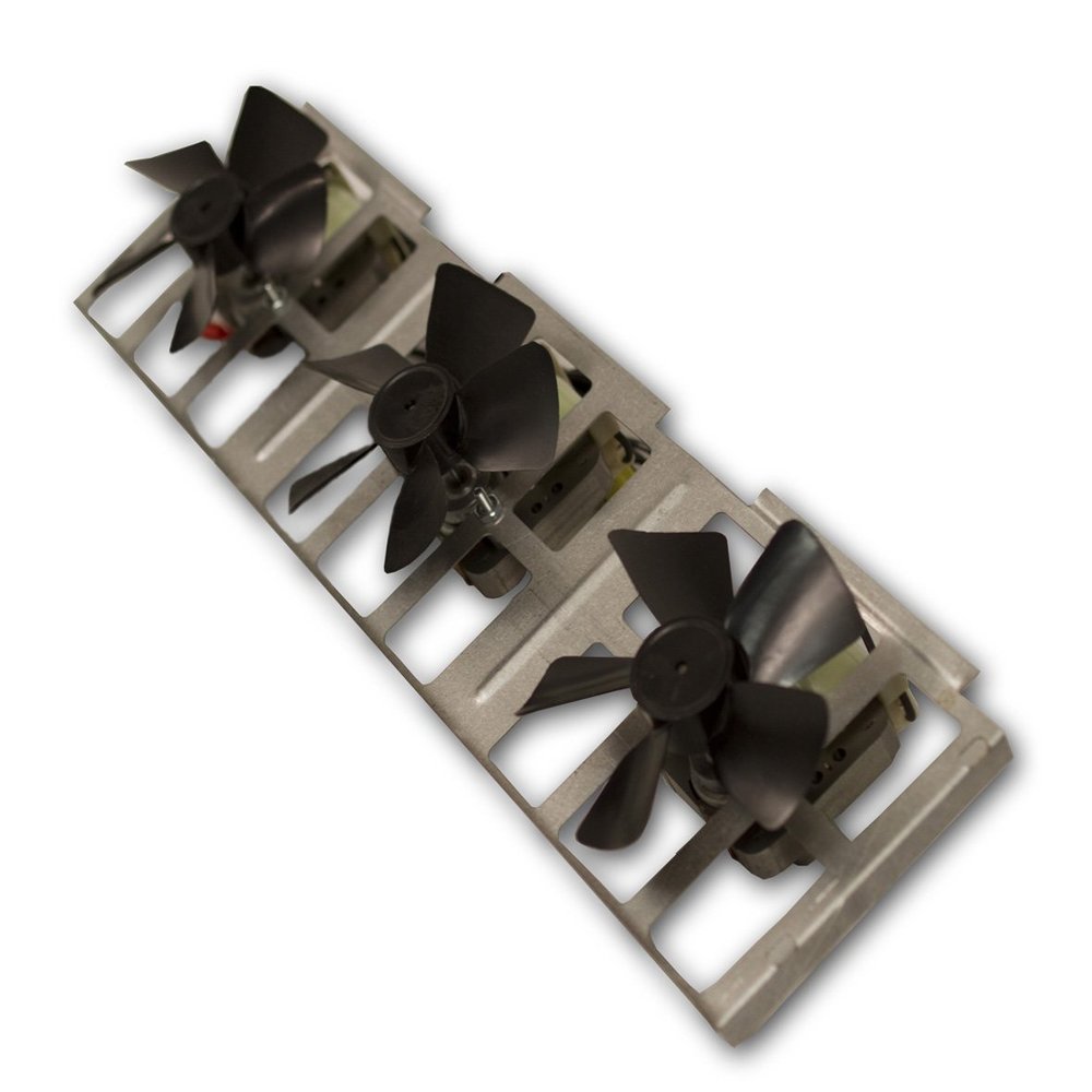 Comfort Flame BK3 Fireplace Wood Burning Triple Fan Blower for Fireplaces with Manual Control