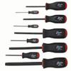 Bondhus 74699 Set of 9 Balldriver Screwdrivers with ProHold Tip, ProGuard Finish, sizes 1.5-10mm view 1
