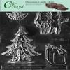 Cybrtrayd Life of the Party C028 Tree Assortment Chocolate Candy Mold in Sealed Protective Poly Bag Imprinted with Copyrighted Cybrtrayd Molding Instructions view 1