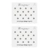 Three by Three Seattle Mini Mighties Magnets, Strong, Heavy Duty Magnets for Fridge, Dry Erase Whiteboards, and More in Home Offices, Cubicles, Schools (32 Pack, Chrome) view 1