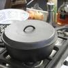 Cajun Cookware Fryers 6-quart Seasoned Cast Iron Chicken Fryer With Basket - Gl10495as view 2