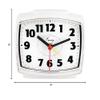 Equity 33100 Electric Silent Analog Alarm Clock with Lighted Dial view 3