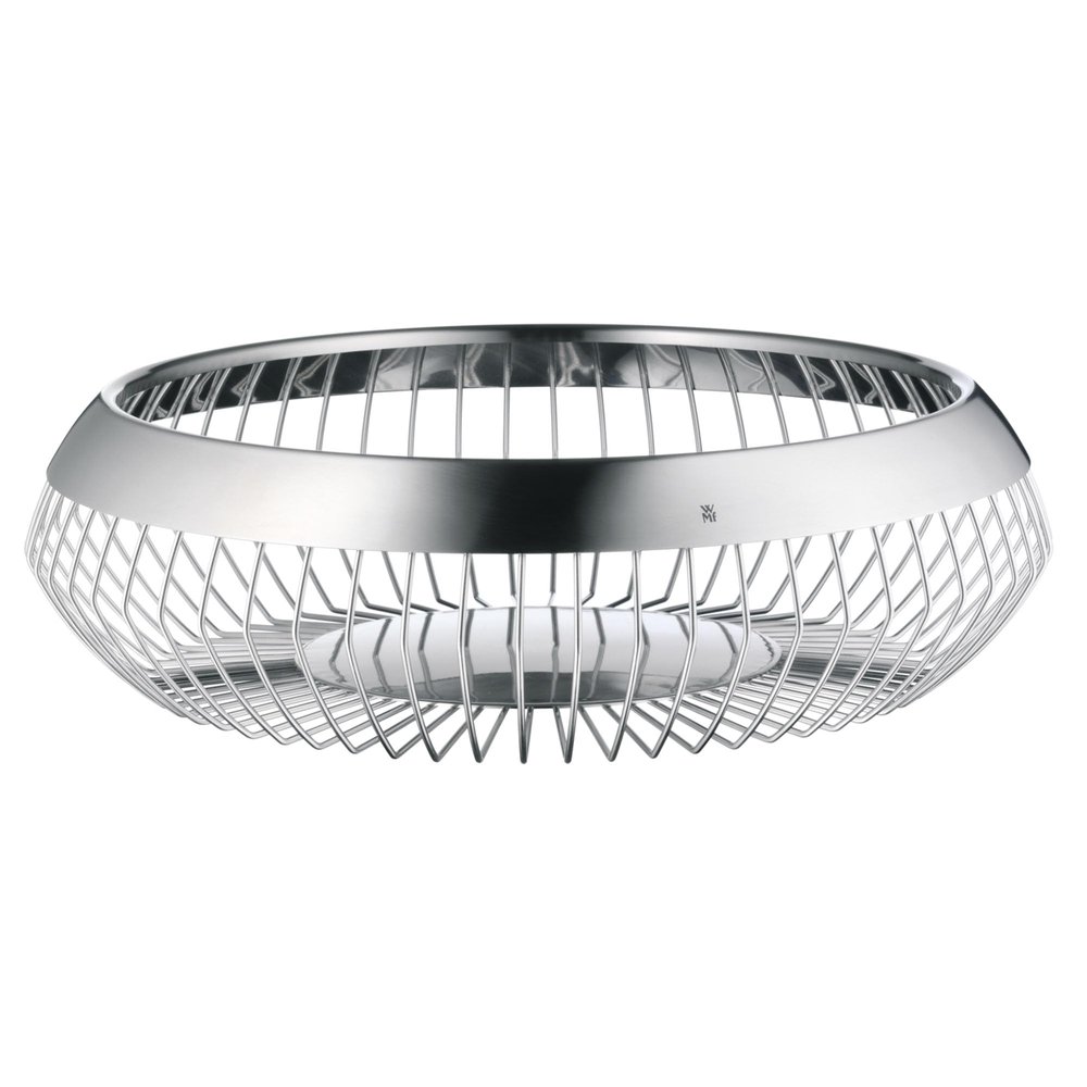 WMF Lounge Basket, Stainless Steel, Silver, 24 cm