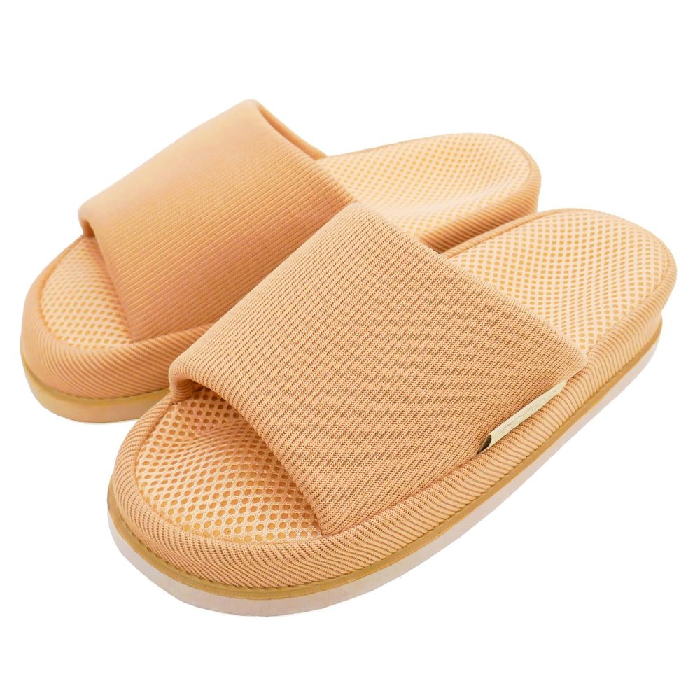 Women's Medium Slipper, Beige, 23.0~24.5 cm
